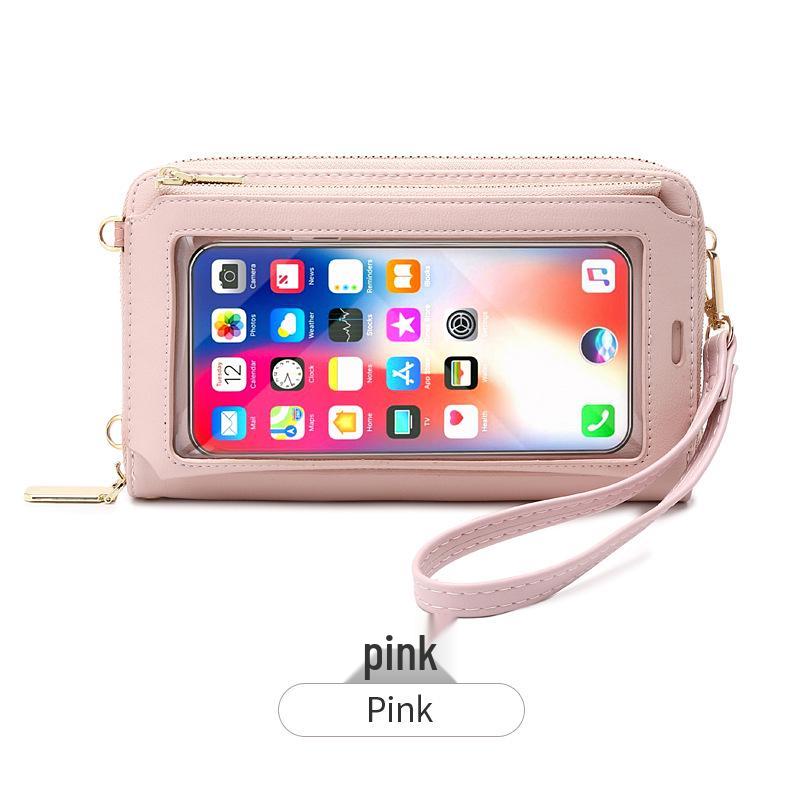 RFID Anti-Theft Touchscreen Crossbody Wallet & Mini Women's Shoulder Bag