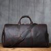 NZPJ Vintage Genuine Leather Men's Travel Bag Original Natural Cowhide Handbag Crazy Horse Leather Crossbody Bag Computer Bag