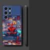 Funda Phone Cover Case for Samsung Galaxy S26 S10 S9 S25 Ultra S20 Note 20 Ultra 8 9 10 S23 S21 FE S24 Plus Marvel Spider Man