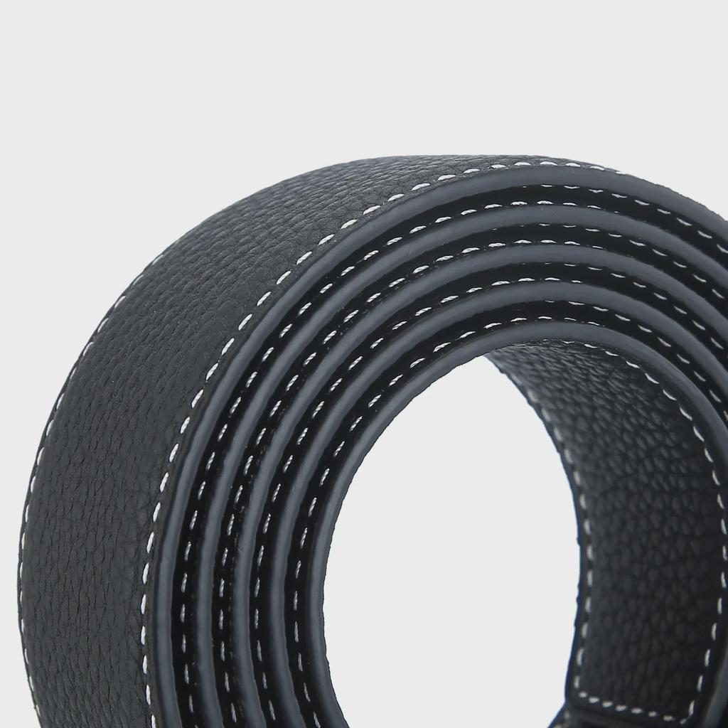 Versatile Men's 3.8cm Double-Sided Pure Cowhide Belt (Head Not Included)