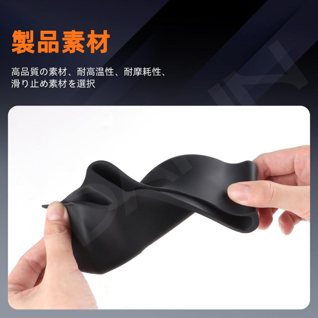 FDAIUN Car Seat Cup Holder Silicone Compatible with Daihatsu Move and Subaru Stella Cup Custom Interior Parts and Easy Black Second-Row Coasters,