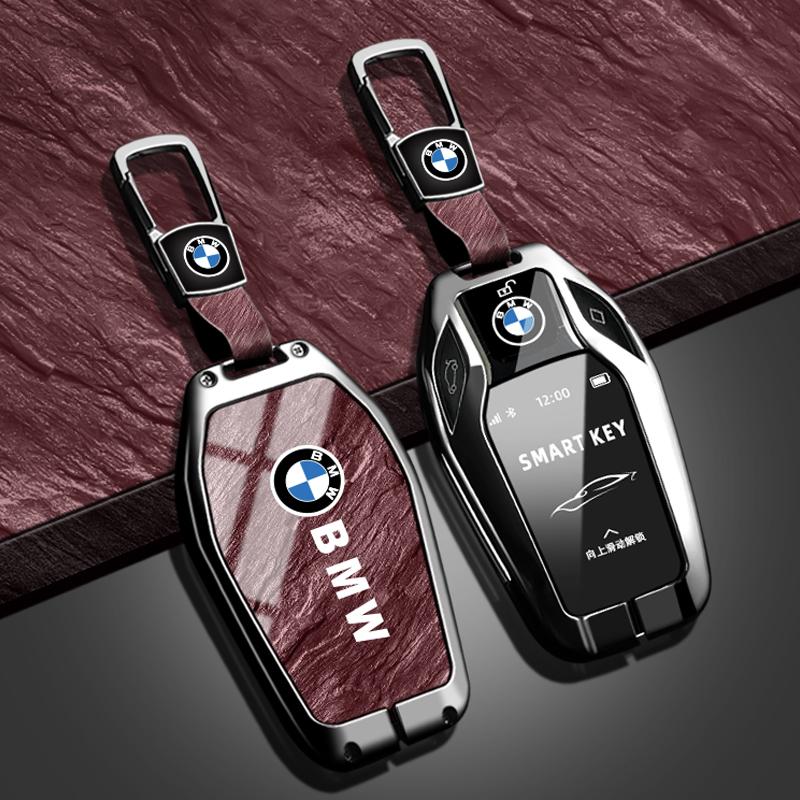 Cinko Lydinio Automobilio Raktų Dėklas Dangtelis Korpusas Bmw 1 3 5 7 Serijai X1 X3 X5 X6 X7 F30 G20 F34 F31 G30 G01 F15 G05 I3 M4 Automobilio Aksesuarai
