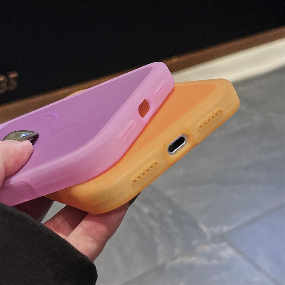 Jelly Silicone Magnetic Case For iPhone 17 Pro Max 16 15 Pro Matte Shockproof For Magsafe Wireless Charging Candy Colors Cover