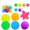 Baby Toys Tactile Play Ball Baby Games 0 12 Months Newborns Educational Sensory Development Toys Soft Touch Hand Grasping Ball