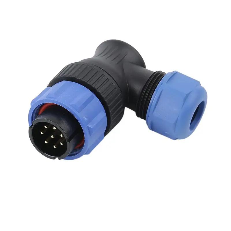 WEIPU SP21 SP2116/P SP2112/S 2 3 4 5 6 7 8 9 12 15Pin Waterproof Ip68 Aviation Connector Power Adapter Signal Adapter Plastic