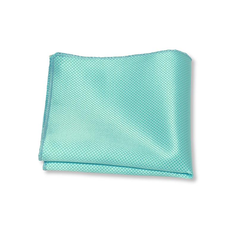Gestreifte Einstecktuch für Herren - Anzugzubehör aus Polyester-Baumwolle, Taschentuch, Retro-Stil