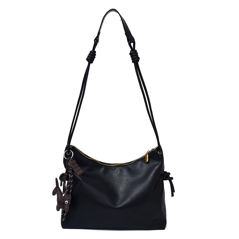 Fashion Shoulder Bag, Retro and Niche Crossbody Bag, Simple and Casual Large Capacity Tote Bag