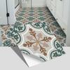 Adesivo per Piastrelle Europee Portoghesi Pavimento Bagno Camera da Letto Decorazione Pavimento Adesivo Murale Opaco Ispessito Impermeabile Autoadesivo