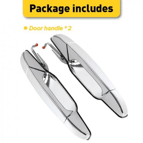 Car Rear Right Left Door Handle Accessories For 07-14 Chevrolet Silverado