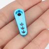 Aluminum Alloy RC Steering Servo Half Arm Horn 28.5mm 25T for   1Celsius10 Truck (Blue)