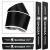 Car Door Sill and Trunk Decoration Protection Sticker Suitable for Skoda Octavia, Superb, Rapid, Fabia, Kodiaq, Karoq, Kamiq