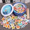Magnetic Wooden Ocean Fishing Game for Kids - Educational Fun for Boys and Girls