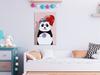 Obraz - Panda Z Balonikiem (1-Częściowy) Pionowy