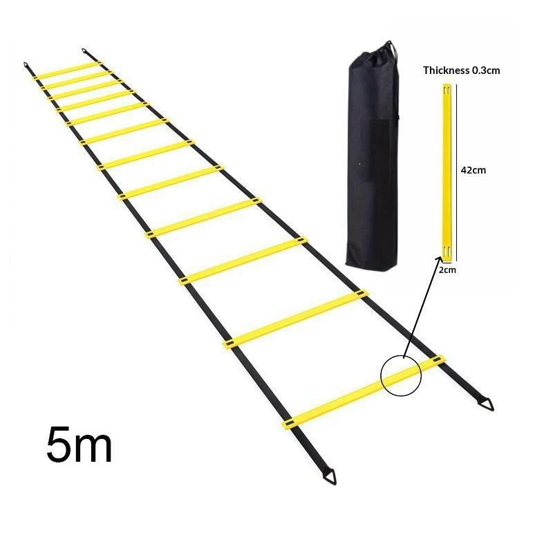 Adjustable Agility Ladders High Quality Nylon Straps Speed Training Equipment for Football Youth Sports Practice