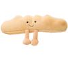 9" Croissant Plush Toy Cute Croissant Bread Pillow Stuffed Animals Funny Soft Food Plushies Toy (Pretzel)