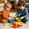 Counting Soft Plastic Toy - Sorting Set for Preschool Kids
