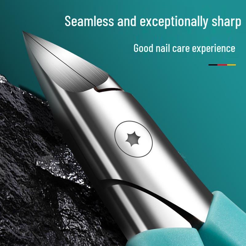 In Stock Toenail Clippers Set: Angled Tip, Eagle Beak Design for Ingrown Nails and Foot Care
