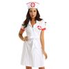 3ks Sexy kostým zdravotní sestry Halloween Cosplay Lingerie Set Oblečení Cosplay Kostým Ženy Sexy Uniforma Tematická Párty