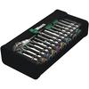 Wera 05004016001 | Zyklop 8100 SA 6 Speed ??Ratchet 1/4" Set, 28-Piece Set [Officially Imported from Japan]