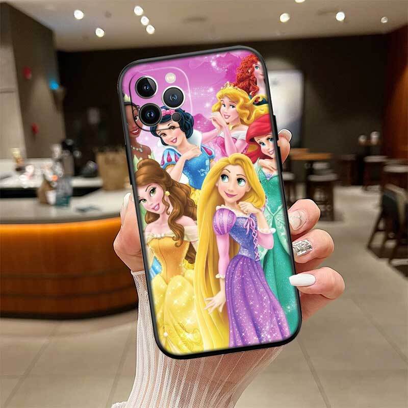 Disney Princess Phone Case for Redmi Note 12 12S 12C 13 13C 13R 14 14S 14R 14C 11A 13X A3 A3X A4 A5 Pro Max Plus
