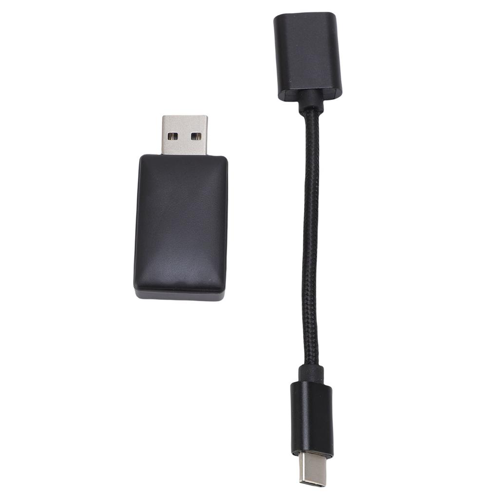 Wireless Adapter for Carplay for Android Auto 2 In 1 WiFi 6 Bluetooth Car Wired To Wireless Adapter