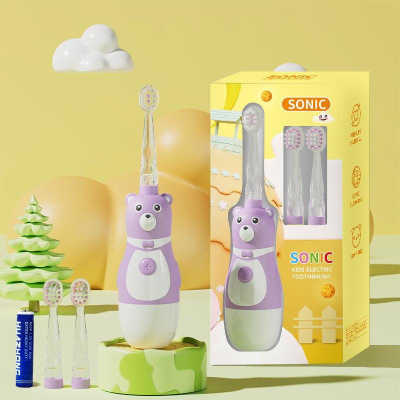 

Детская электрическая зубная щетка: Полностью автоматическая аккумуляторная детская электрическая зубная щетка с мягкой щетиной для чистки Chinese