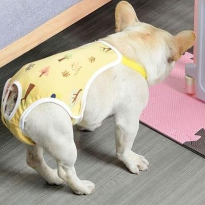 Bequeme Verstellbare Hundepysiologische Hosen Schultergurte Auslaufsicher Hundewindeln Waschbare Haustierunterwäsche Inkontinenz