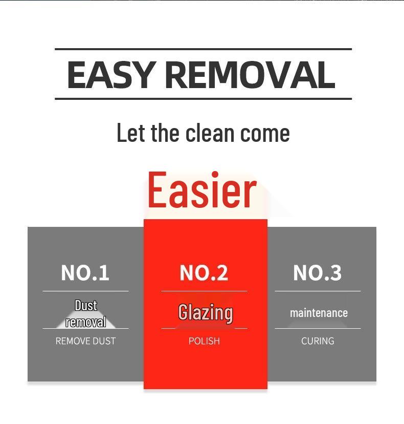 Telescopic Lint-Free Car Cleaning Mop with Soft Bristles