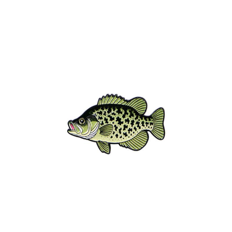 1/5Pcs Freshwater Saltwater Fish Enamel Pins Trout Tuna Bass Lapel Pin Fishing Lover Brooch Backpack Clothes Decor Gift