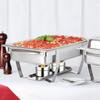 Accessories Stainless Steel Chafing Fuel Holder Universal Cooking Supplies Warmers Wick Cans Chaffing Dish