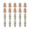 Electrodes Tips Cups Consumables fit Chicago Electric 95136 Plasma Cutter Parts