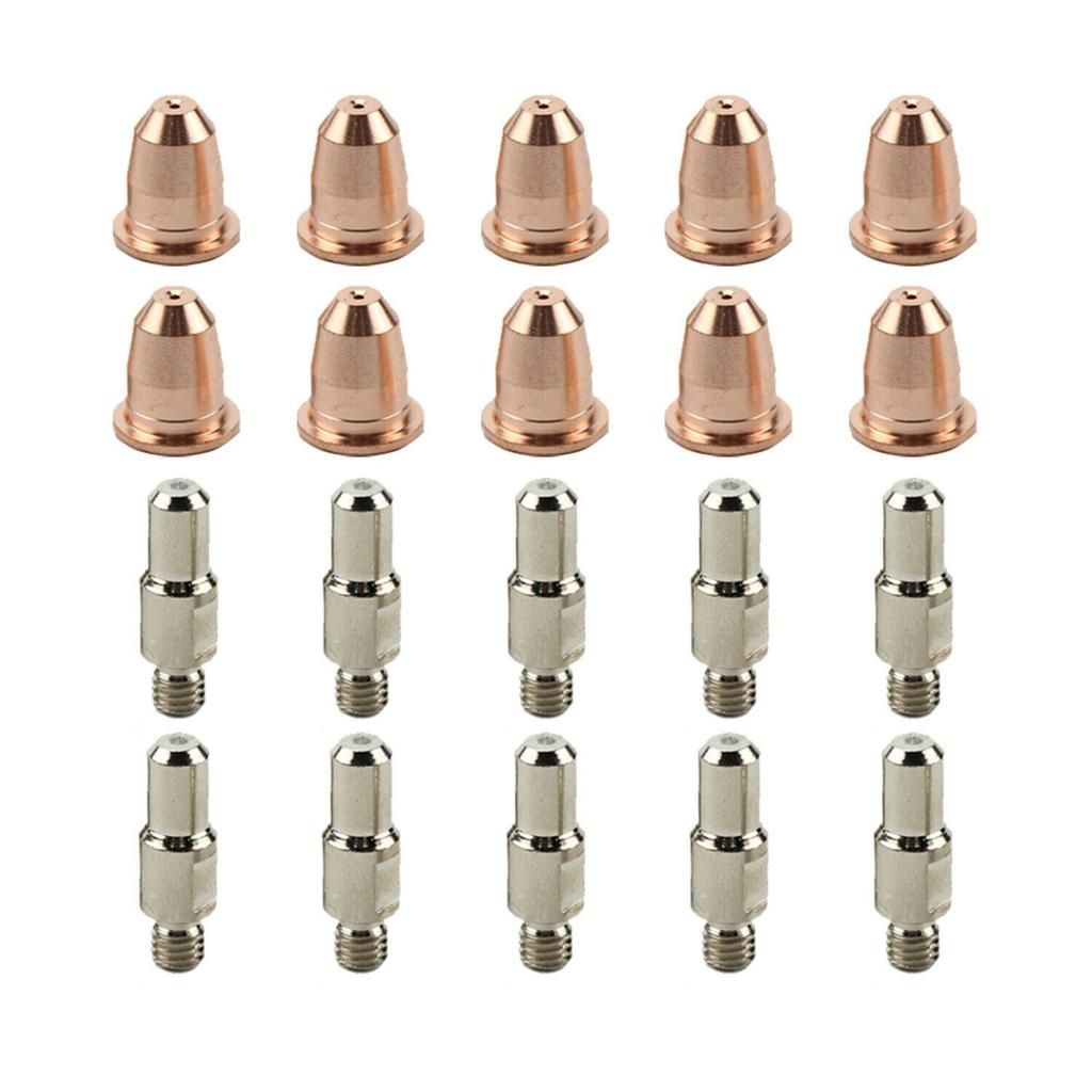 Electrodes Tips Cups Consumables fit Chicago Electric 95136 Plasma Cutter Parts