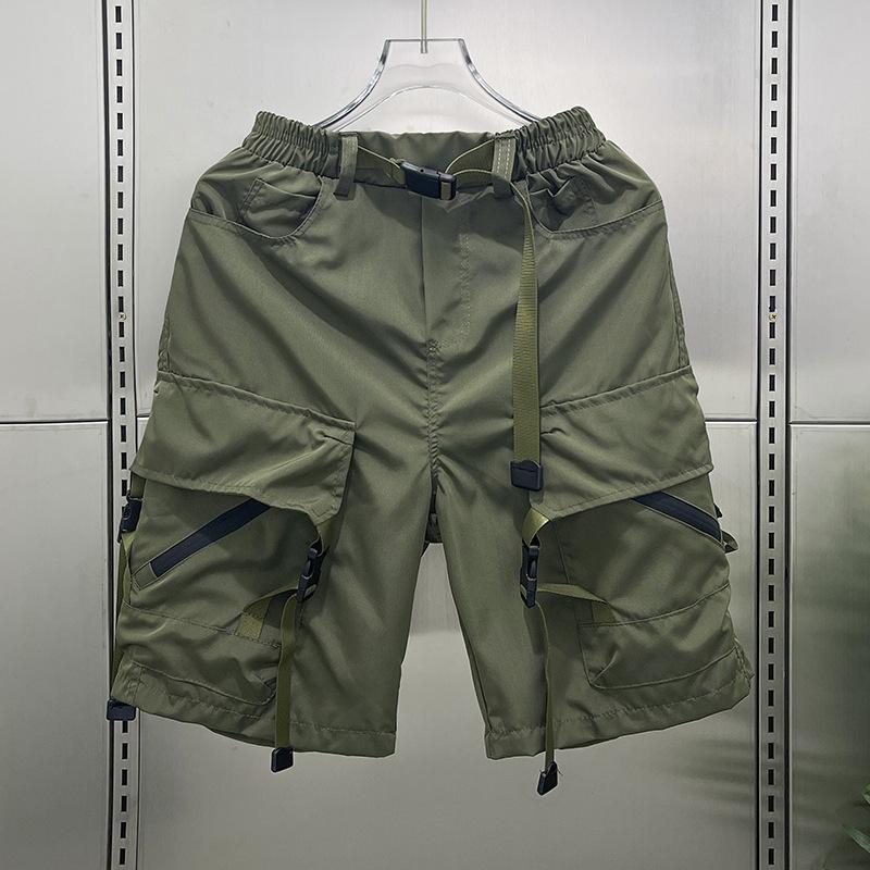 

Шорты Мужские Рабочая одежда Летние Многокарманные Американские Свободные Функциональные Парные Прямые Пятиточечные 5XL