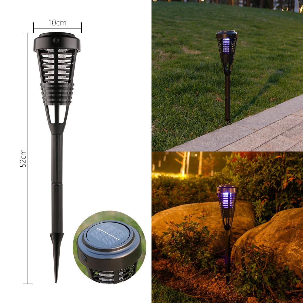 Waterproof Outdoor Solar Mosquito & Insect Killer Lamp for Garden & Courtyard