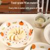 Xingfang Food-Grade Melamine Round Double-Layer Draining Dumpling Plate
