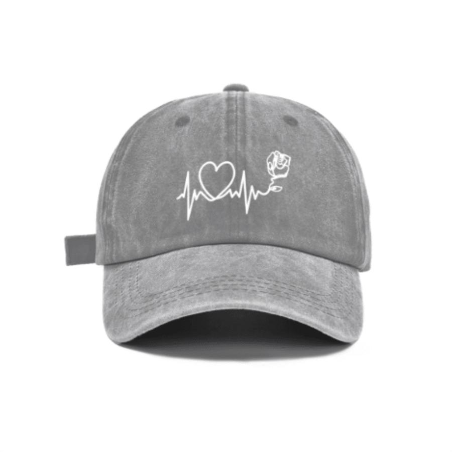 Water Washed Distressed Adjustable Dad Hat With Embroidered Palm Trees Casual Unisex Cotton Cap