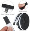 2M/Roll Self-Adhesive Foam Door Window Sealing Strip Soundproof Windproof Dustproof Foam Insulation Tape Practical Home Hardware