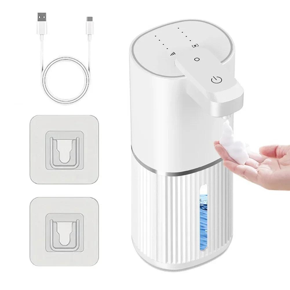 1200 mAh USB Rechargeable Automatic Soap Dispenser IPX5 Waterproof Touchless Sensor for Kitchen Bathroom and Office