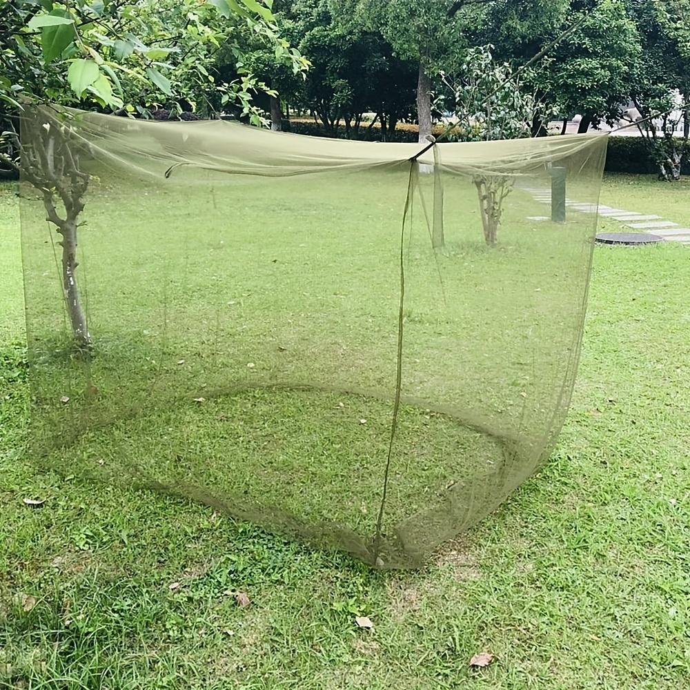 Portable Foldable Quick Open Mosquito Easy Carry Store Mosquito Proof Tent Outdoor Camping Backyard Picnic Indoor Insect Guard