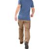 DECATHLON FORCLAZ TRAVEL100 Hiking Durability Solid Color Slim Cargo Pants Men's Brown