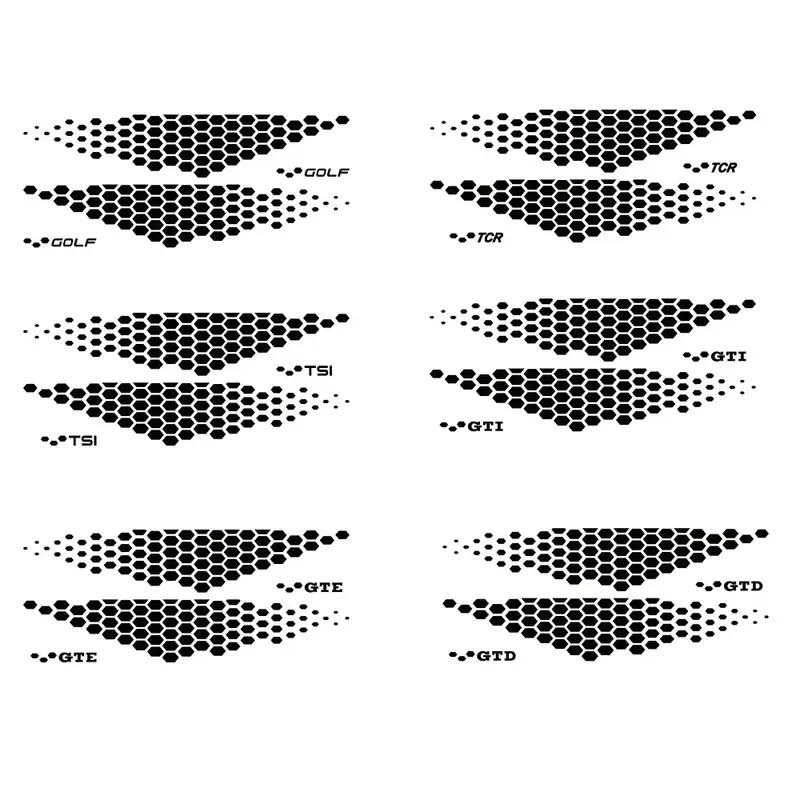 Adesivi Laterali per Portiera Auto Per Volkswagen VW Golf 4 5 6 7 TSI TCR GTD GTI MK4 MK5 MK3 MK2 MK7 Polo Accessori Auto Decalcomanie in Vinile