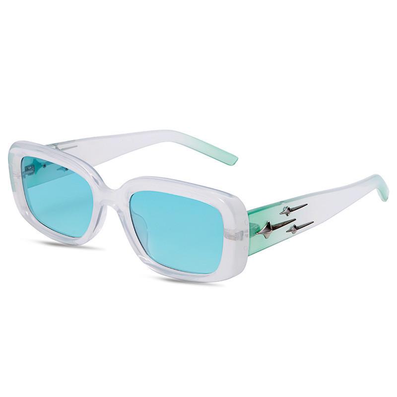 European And American Retro Meteor Square Sunglasses For Women Stylish And Slimming High-end 2023 New Sunglasses StyleE