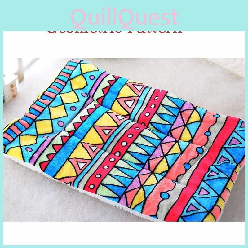 Luxurious Dog Bed Mattress Cushion Waterproof And Washable Double Sided Pet Pillow Mat