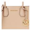 New MICHAEL KORS Mercer Cow Leather Trunk Bag Shoulder Bag Crossbody Handbag Medium Women's Beige 35S1GM9M2L-135
