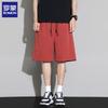 Luomeng Men's Summer Loose Fit Beach Shorts