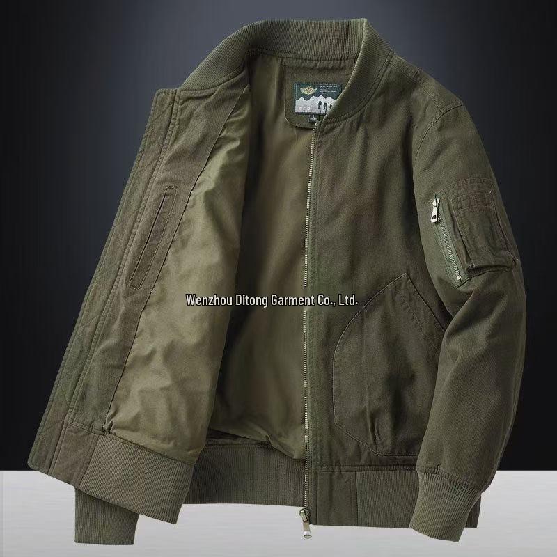 Unisex Retro Japanese Pilot Jacket - Spring Street Style Fashion