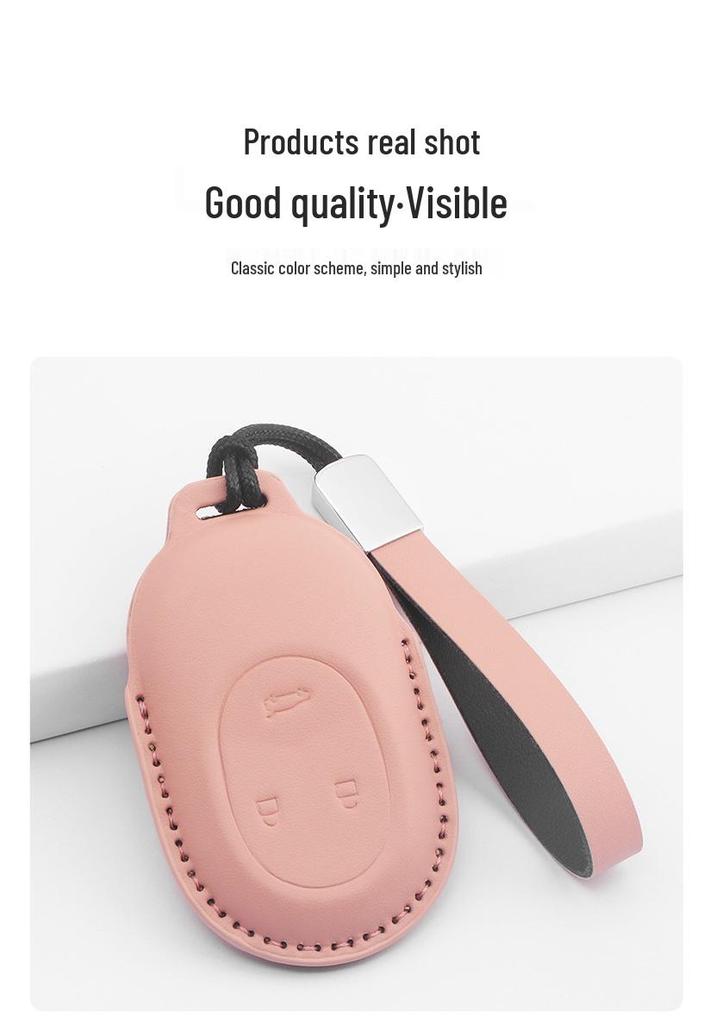 Nio Key Case Cover: Compatible with ES6, EC6, ES8, ET5, ET7, EC7, ES7 - Simple Protective Keychain