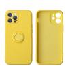 Applicable To IPhone 16 Ring Bracket Mobile Phone Case Apple 15 ProMax Liquid Silicone 14 Matte 13 Protective Cover