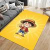 Cartoon Pirate Luffy Carpet suitable as a non-slip mat for the living room or bedroom sofa