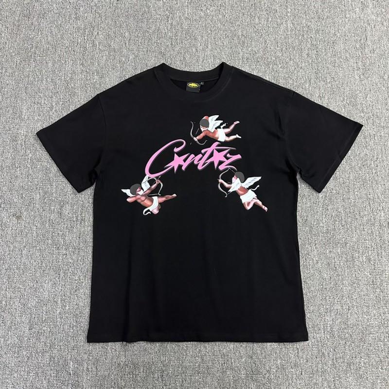 Corteiz Streetwear Graphic Tee Unisex Oversized Cotton T-Shirt Hip Hop Casual Short Sleeve Top